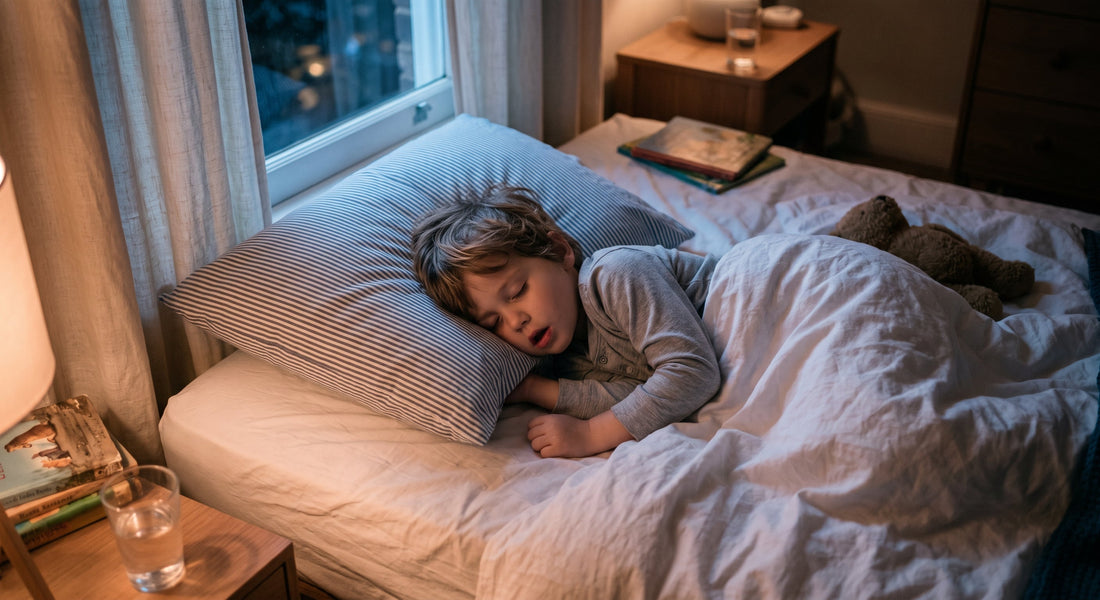 Votre enfant dort la bouche ouverte ? 8 signes qui doivent vous alerter